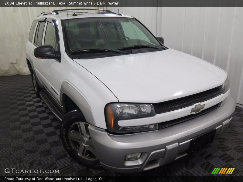 Summit White / Dark Pewter 2004 Chevrolet TrailBlazer LT 4x4