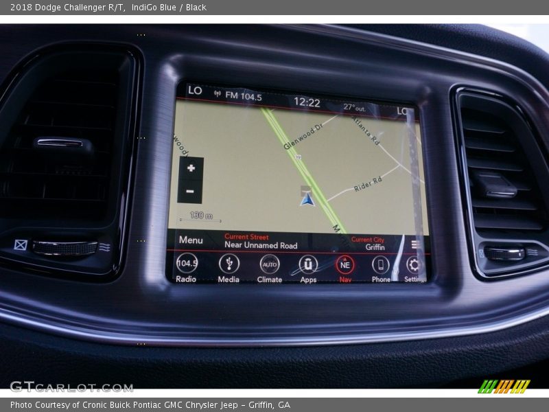 Navigation of 2018 Challenger R/T