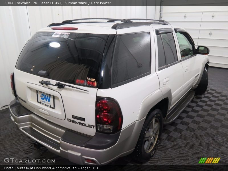 Summit White / Dark Pewter 2004 Chevrolet TrailBlazer LT 4x4