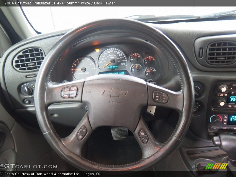 Summit White / Dark Pewter 2004 Chevrolet TrailBlazer LT 4x4