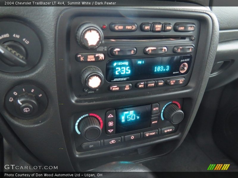 Summit White / Dark Pewter 2004 Chevrolet TrailBlazer LT 4x4