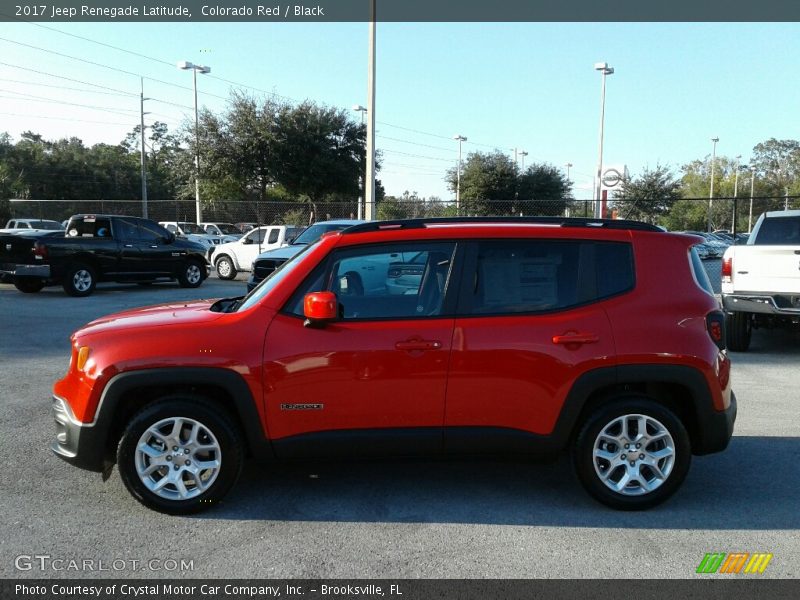 Colorado Red / Black 2017 Jeep Renegade Latitude