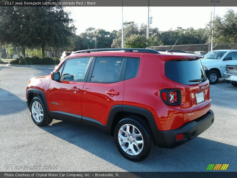 Colorado Red / Black 2017 Jeep Renegade Latitude