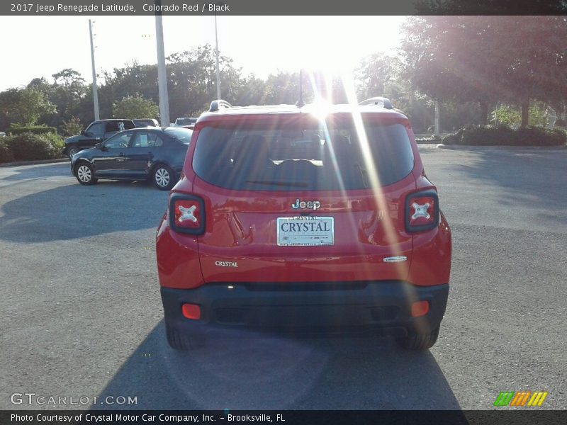 Colorado Red / Black 2017 Jeep Renegade Latitude