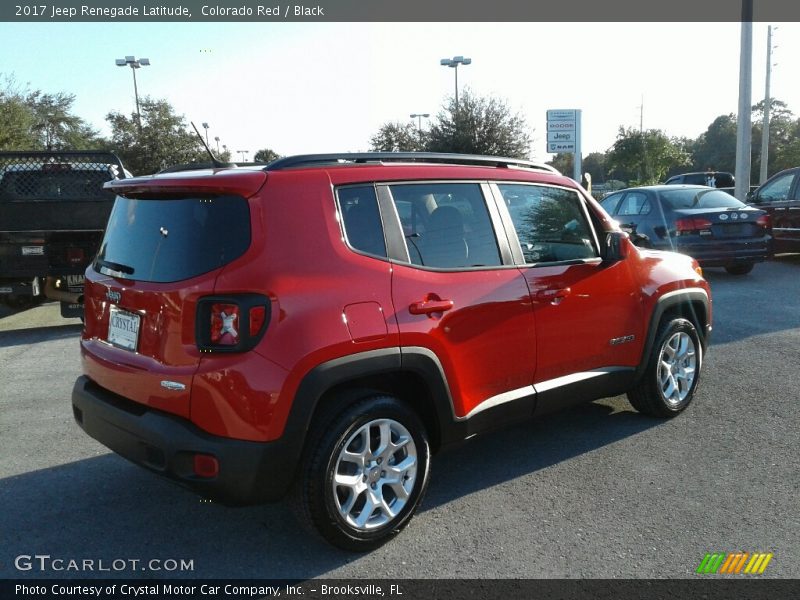 Colorado Red / Black 2017 Jeep Renegade Latitude