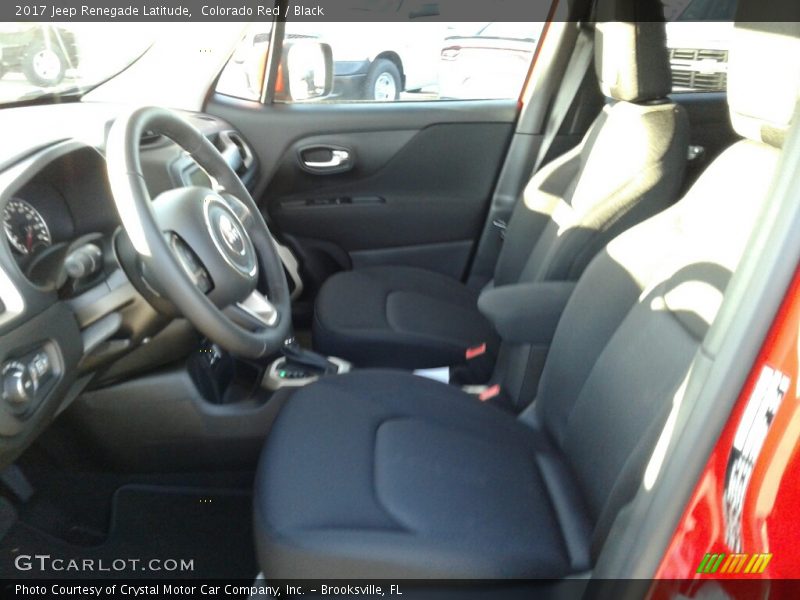 Colorado Red / Black 2017 Jeep Renegade Latitude