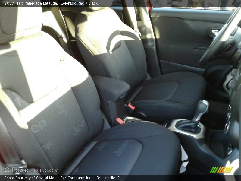 Colorado Red / Black 2017 Jeep Renegade Latitude