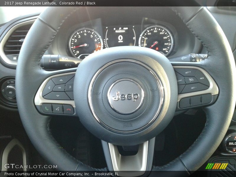 Colorado Red / Black 2017 Jeep Renegade Latitude