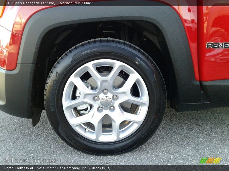 Colorado Red / Black 2017 Jeep Renegade Latitude