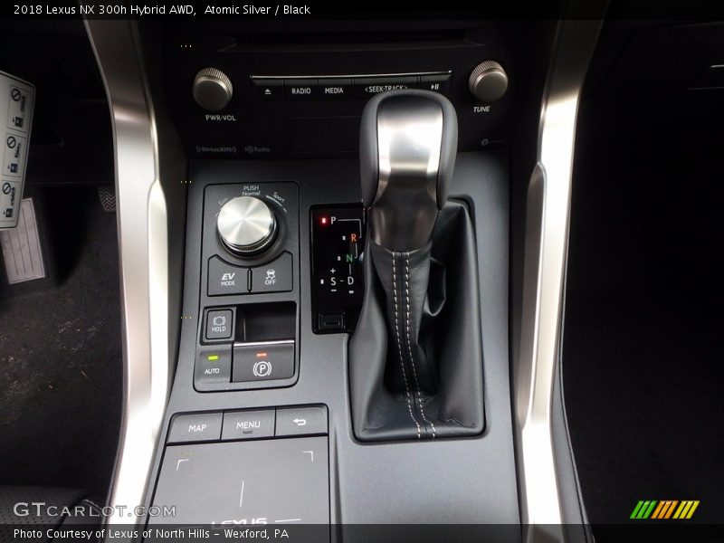 Atomic Silver / Black 2018 Lexus NX 300h Hybrid AWD