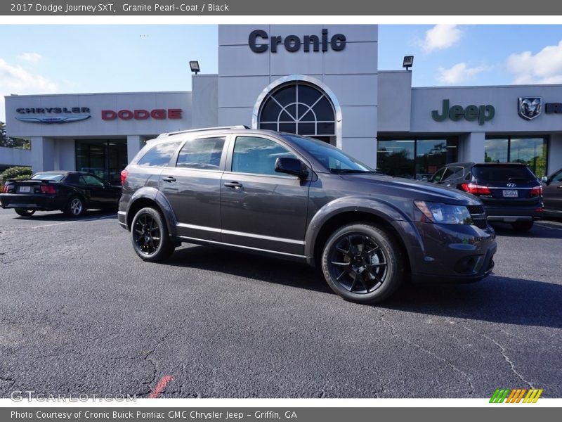 Granite Pearl-Coat / Black 2017 Dodge Journey SXT