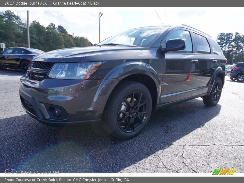 Granite Pearl-Coat / Black 2017 Dodge Journey SXT
