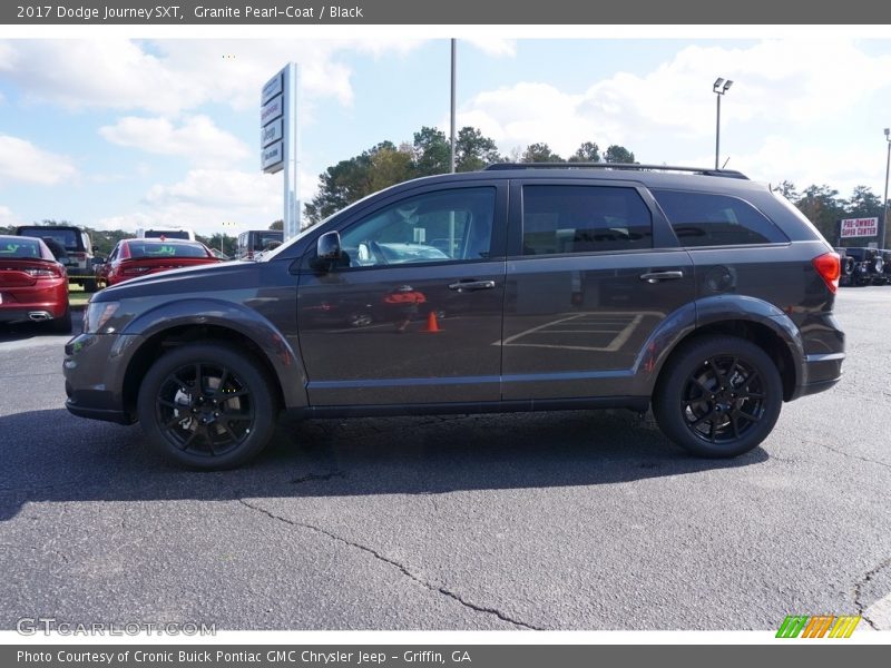 Granite Pearl-Coat / Black 2017 Dodge Journey SXT