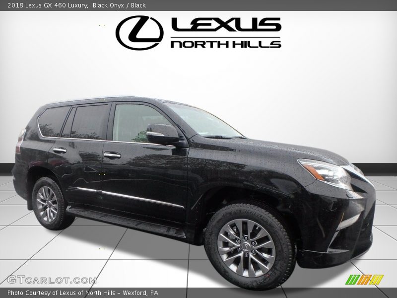 Black Onyx / Black 2018 Lexus GX 460 Luxury