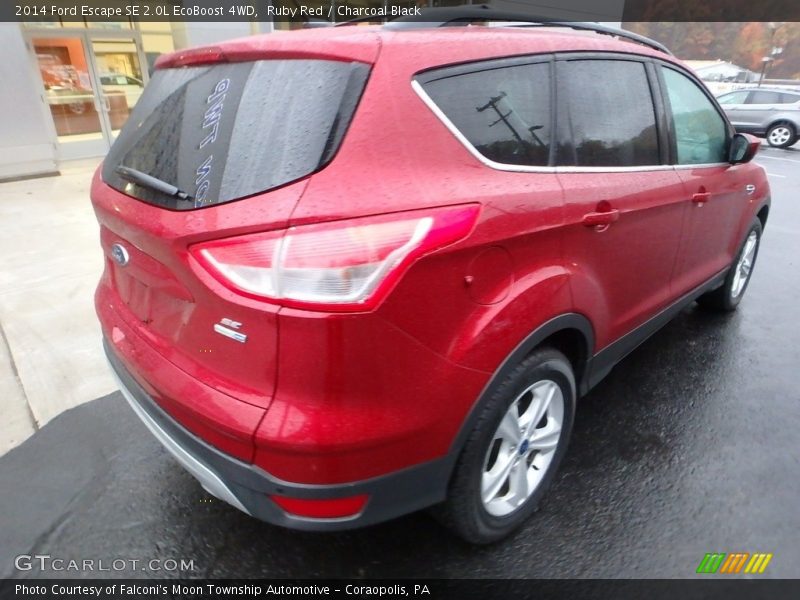 Ruby Red / Charcoal Black 2014 Ford Escape SE 2.0L EcoBoost 4WD