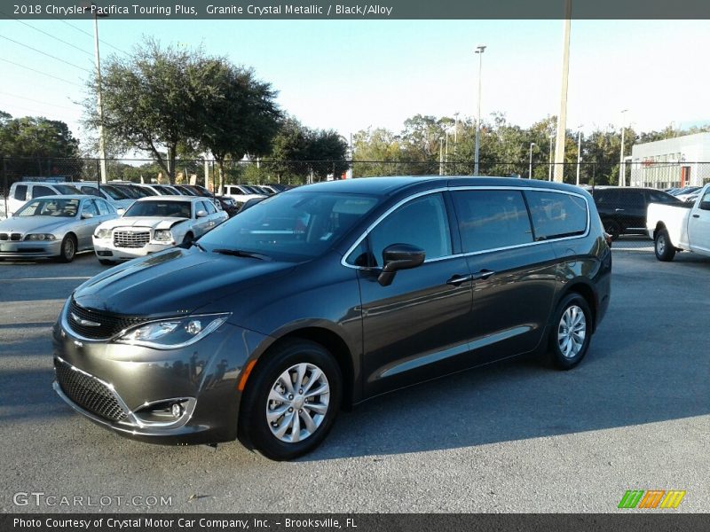Granite Crystal Metallic / Black/Alloy 2018 Chrysler Pacifica Touring Plus