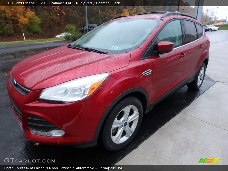 Ruby Red / Charcoal Black 2014 Ford Escape SE 2.0L EcoBoost 4WD