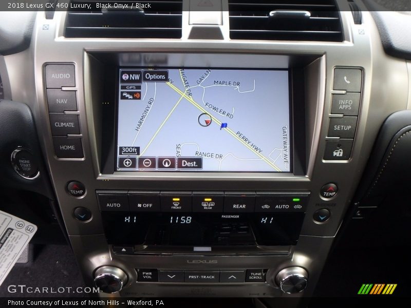 Black Onyx / Black 2018 Lexus GX 460 Luxury