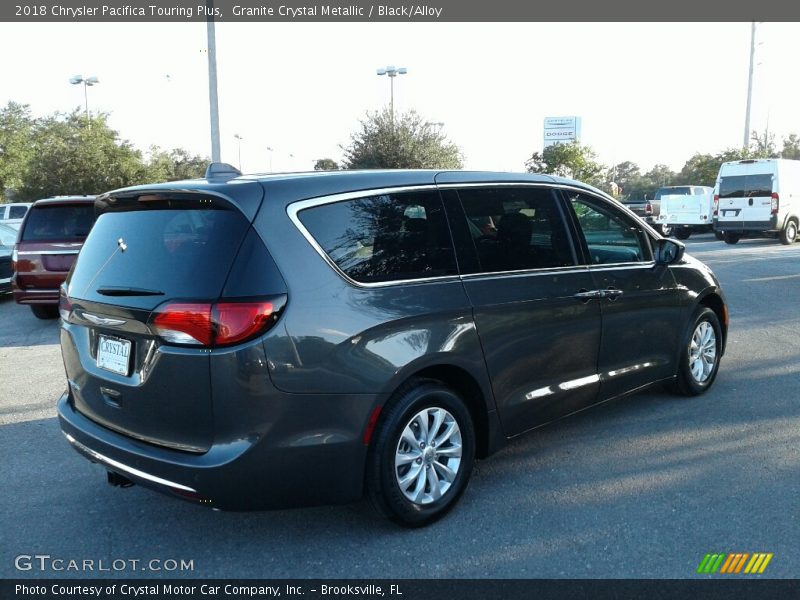 Granite Crystal Metallic / Black/Alloy 2018 Chrysler Pacifica Touring Plus