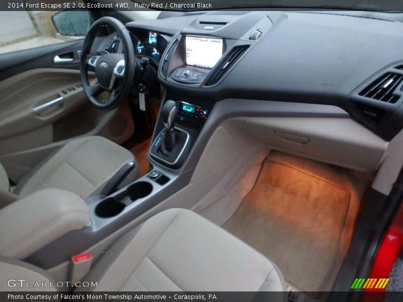 Ruby Red / Charcoal Black 2014 Ford Escape SE 2.0L EcoBoost 4WD