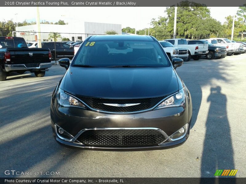 Granite Crystal Metallic / Black/Alloy 2018 Chrysler Pacifica Touring Plus