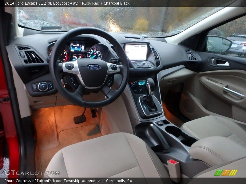 Ruby Red / Charcoal Black 2014 Ford Escape SE 2.0L EcoBoost 4WD