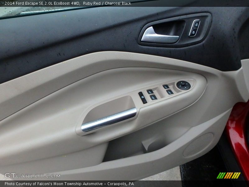 Ruby Red / Charcoal Black 2014 Ford Escape SE 2.0L EcoBoost 4WD