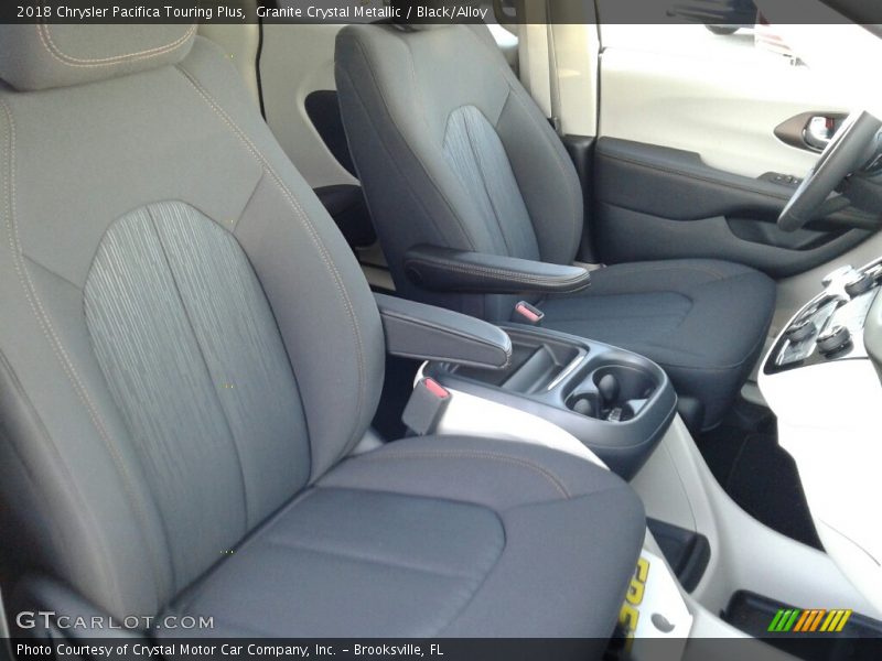 Granite Crystal Metallic / Black/Alloy 2018 Chrysler Pacifica Touring Plus