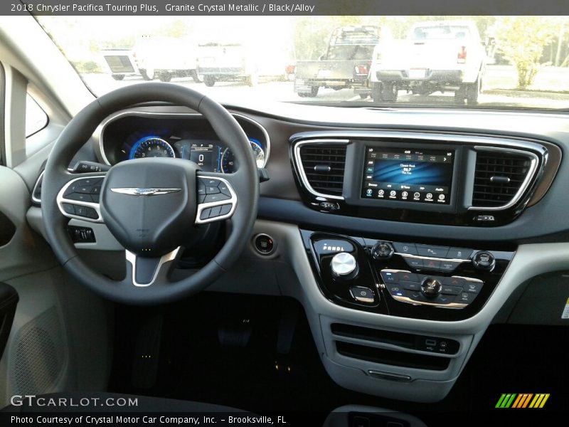 Granite Crystal Metallic / Black/Alloy 2018 Chrysler Pacifica Touring Plus