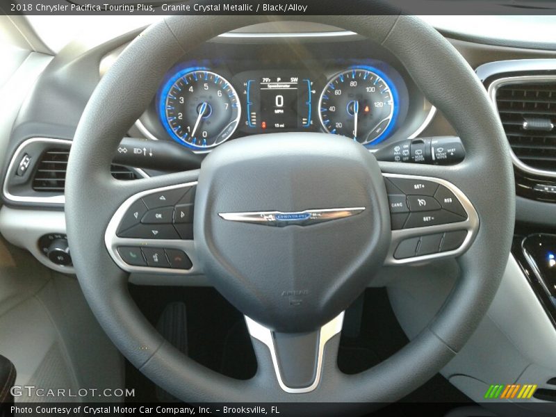 Granite Crystal Metallic / Black/Alloy 2018 Chrysler Pacifica Touring Plus