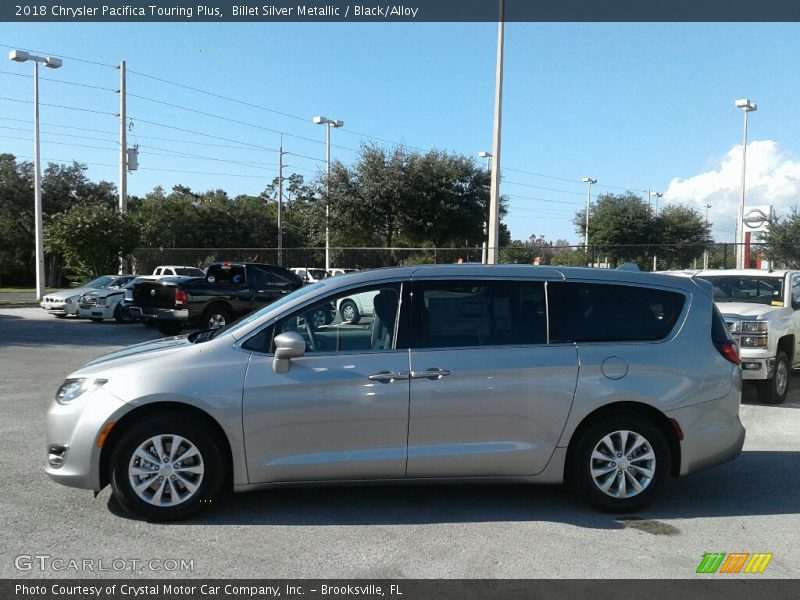 Billet Silver Metallic / Black/Alloy 2018 Chrysler Pacifica Touring Plus
