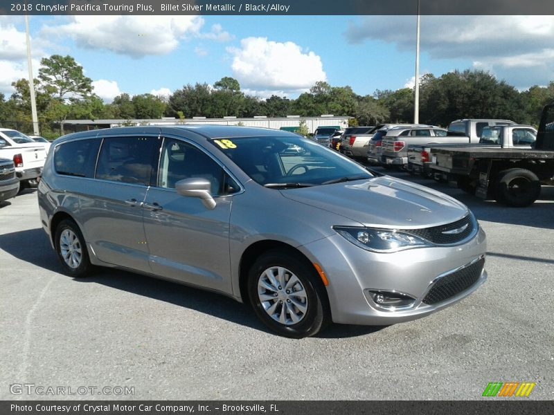 Billet Silver Metallic / Black/Alloy 2018 Chrysler Pacifica Touring Plus