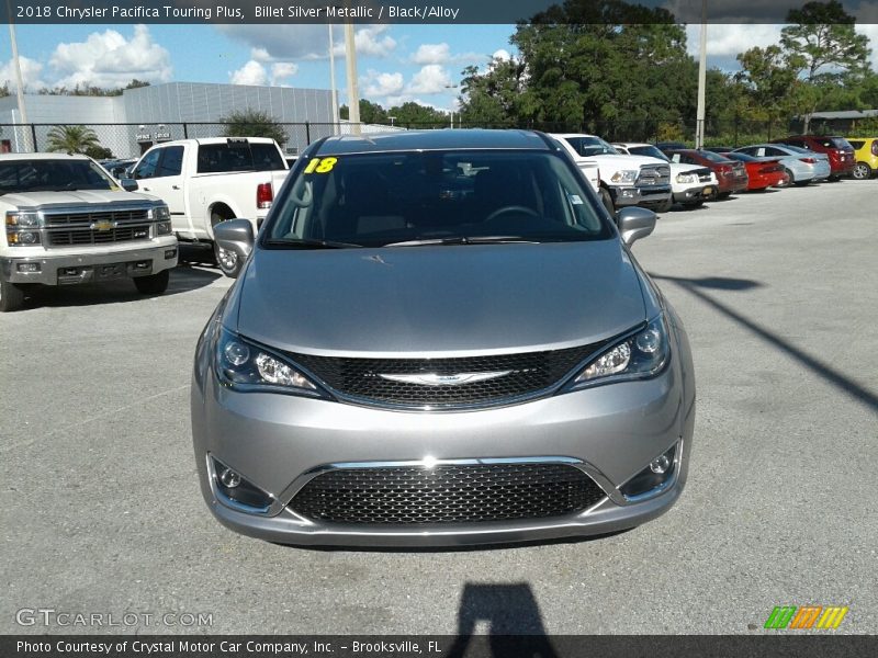 Billet Silver Metallic / Black/Alloy 2018 Chrysler Pacifica Touring Plus