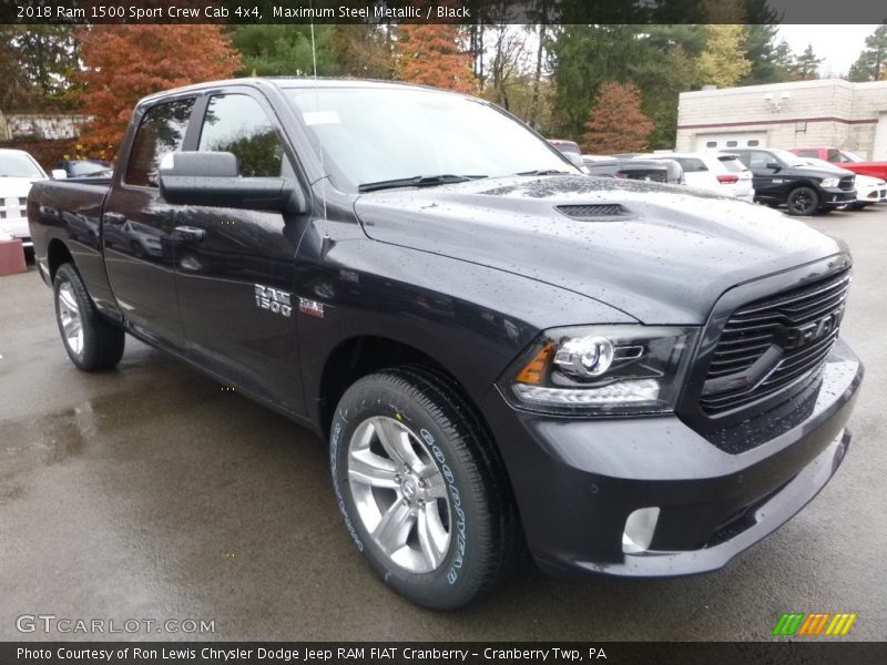Front 3/4 View of 2018 1500 Sport Crew Cab 4x4