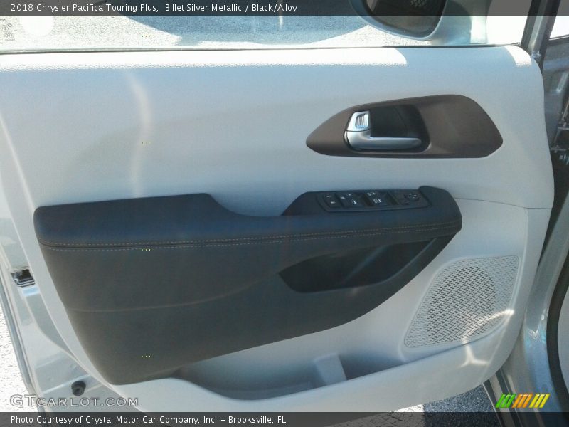 Billet Silver Metallic / Black/Alloy 2018 Chrysler Pacifica Touring Plus