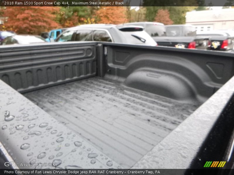 Maximum Steel Metallic / Black 2018 Ram 1500 Sport Crew Cab 4x4