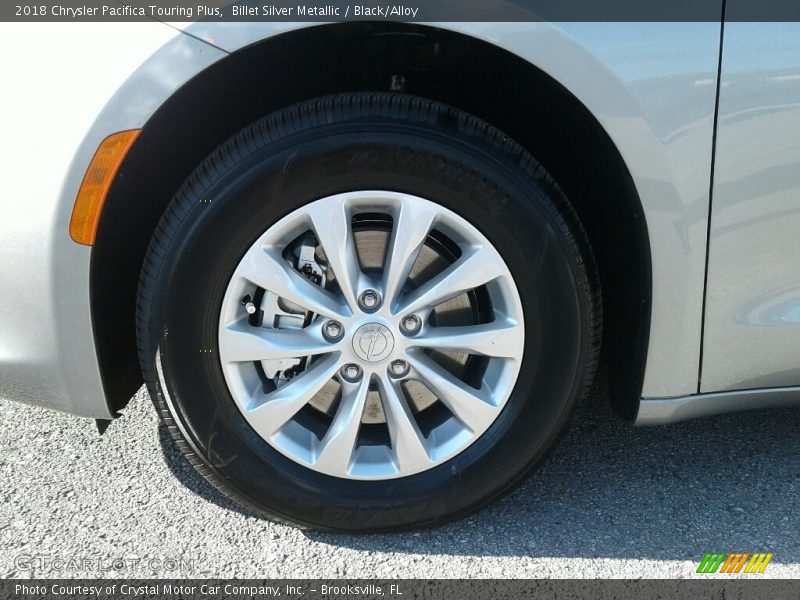 Billet Silver Metallic / Black/Alloy 2018 Chrysler Pacifica Touring Plus