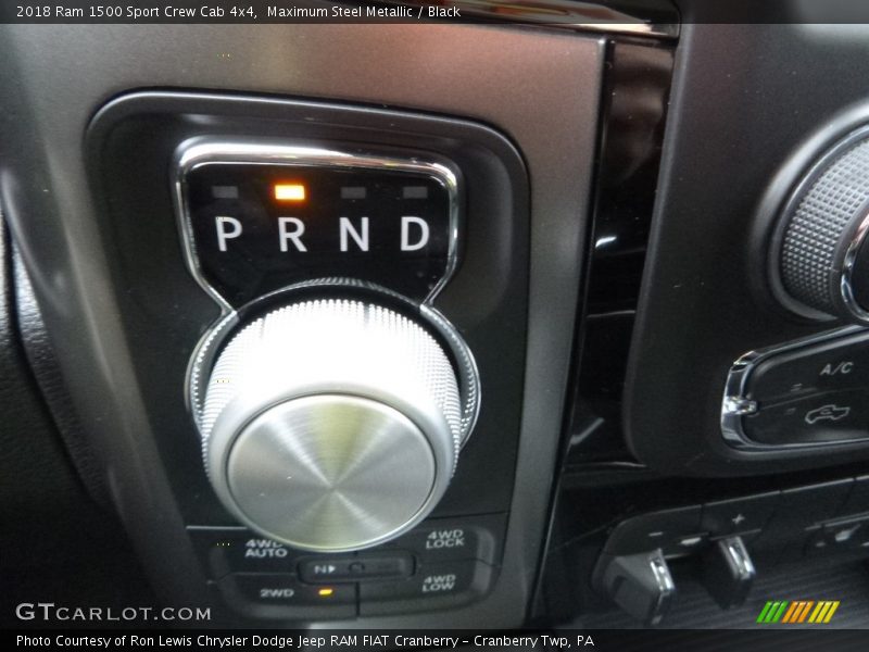 Maximum Steel Metallic / Black 2018 Ram 1500 Sport Crew Cab 4x4