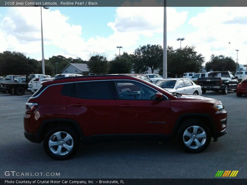 Redline Pearl / Black 2018 Jeep Compass Latitude