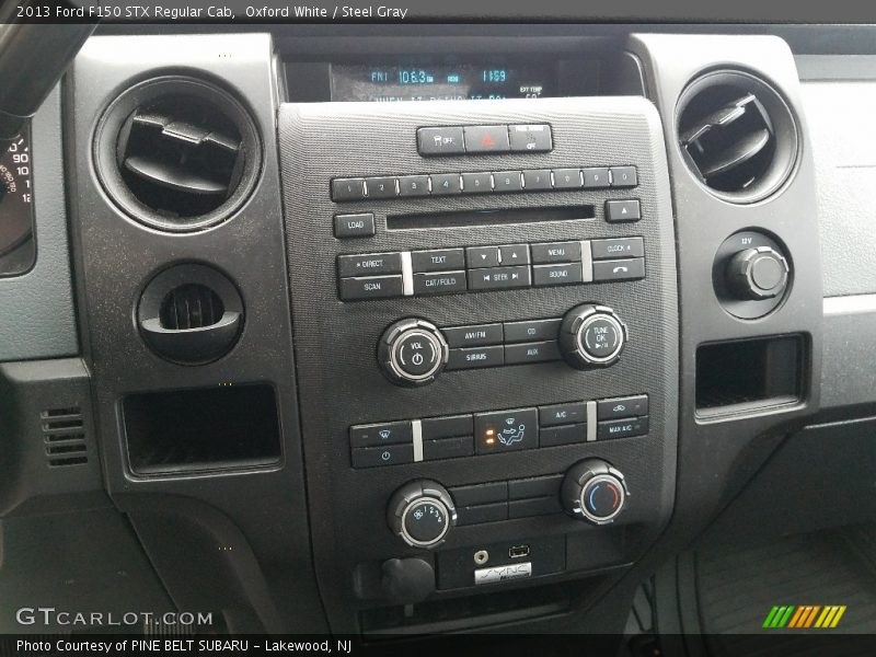 Oxford White / Steel Gray 2013 Ford F150 STX Regular Cab