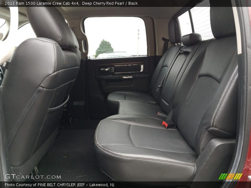 Deep Cherry Red Pearl / Black 2013 Ram 1500 Laramie Crew Cab 4x4