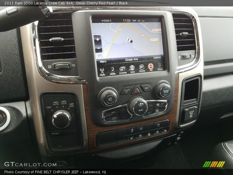 Deep Cherry Red Pearl / Black 2013 Ram 1500 Laramie Crew Cab 4x4