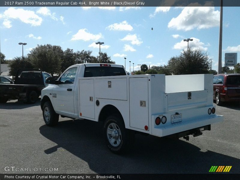 Bright White / Black/Diesel Gray 2017 Ram 2500 Tradesman Regular Cab 4x4