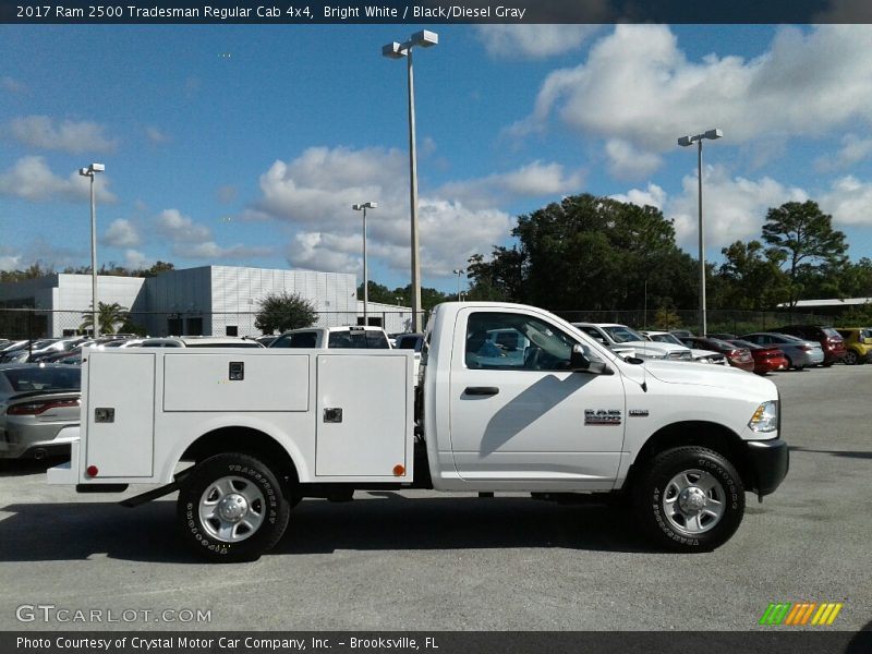 Bright White / Black/Diesel Gray 2017 Ram 2500 Tradesman Regular Cab 4x4