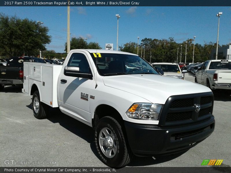 Bright White / Black/Diesel Gray 2017 Ram 2500 Tradesman Regular Cab 4x4