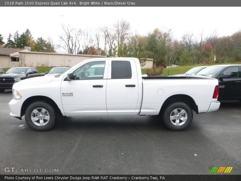  2018 1500 Express Quad Cab 4x4 Bright White