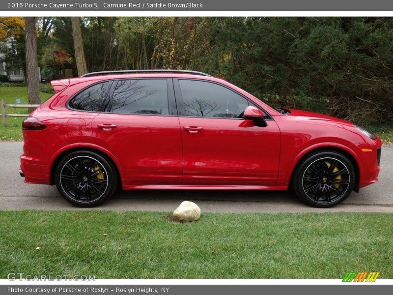  2016 Cayenne Turbo S Carmine Red