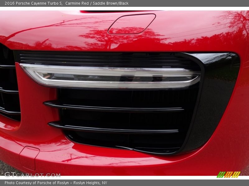 Carmine Red / Saddle Brown/Black 2016 Porsche Cayenne Turbo S