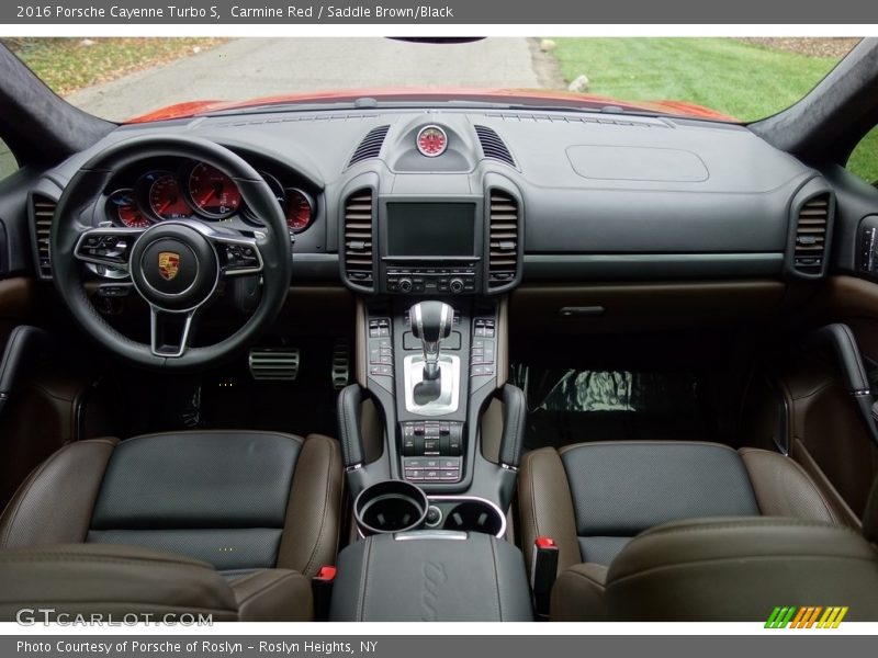 Dashboard of 2016 Cayenne Turbo S