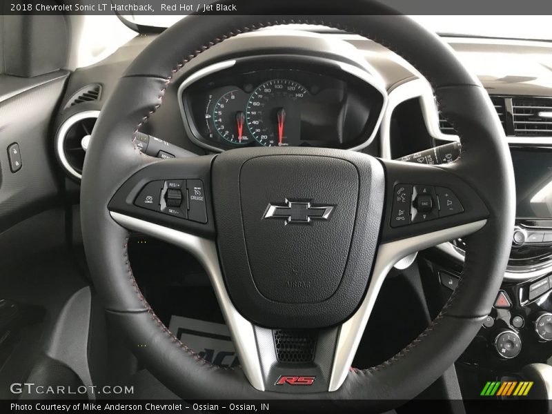  2018 Sonic LT Hatchback Steering Wheel